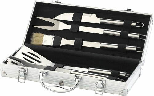 Couverts barbecue acier - en,