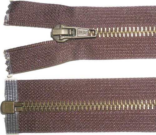 Dmc zip marron foncé - dmc, zip,