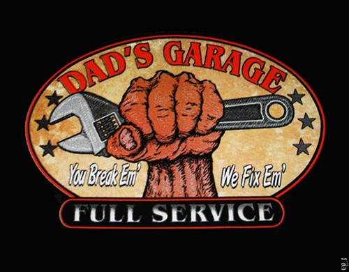 Dad garage shirt choose - ,