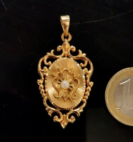 Pendentif style or - pendentif,