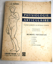 KAPANDJI PHYSIOLOGIE ARTICULAIRE Livre 1971 Scientifique Sciences Etudes YD2