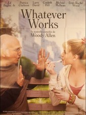 WHATEVER WORKS - Affiche CinEma 120x160 PLIEE CAC3025
