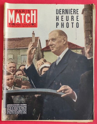 Paris match 478 - match, juin