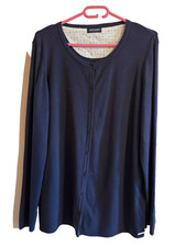 SAINT JAMES gilet bleu marine