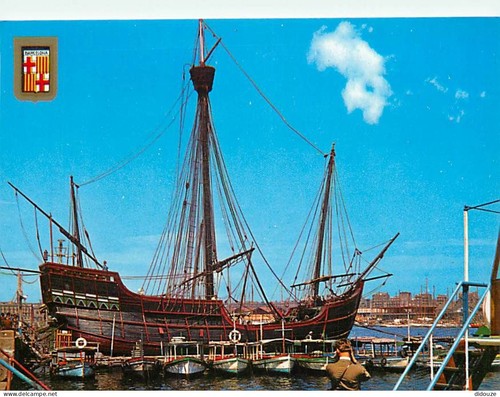 Carte postale bateaux - postale,