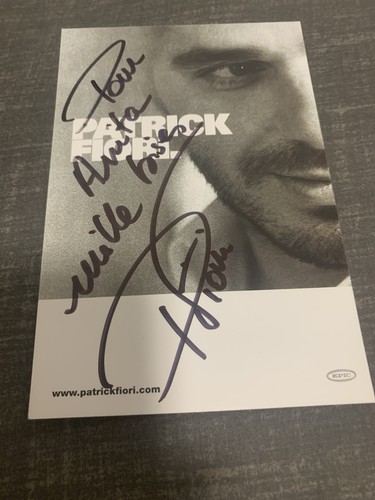 Carte postale chanteur patrick - carte,