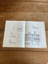 gravure industrie minérale N305 générateur de vapeur