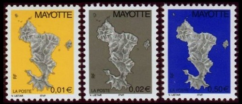 Timbre mayotte 150 152 - timbre, n°150
