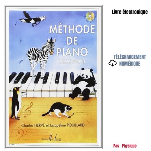 Méthode piano débutants - de,