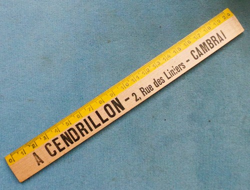 Ancienne règle bois - règle,