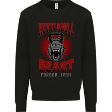 Sweat À Capuche Kettlebell Beast Gym Training Top MMA Pour Hommes