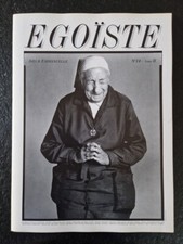 Revue Egoiste n°14 Tome 2 Soeur Emmanuelle magazine Nicole Wisniak