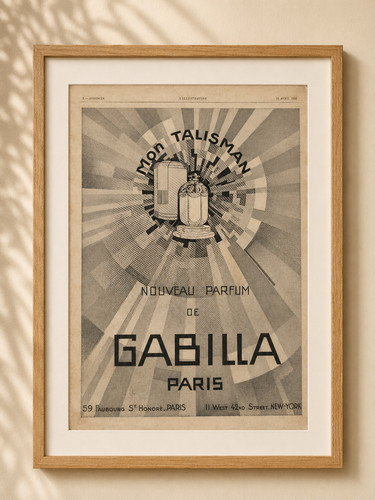 Publicité ancienne parfum - ancienne,