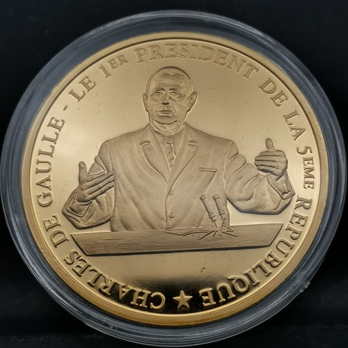 Medaille charles gaulle le - medaille,