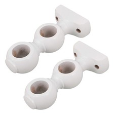 Lot de 2 supports de tringle