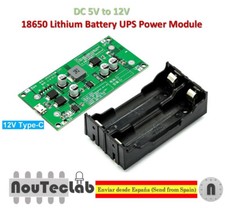DC 5V to 12V 15W UPS