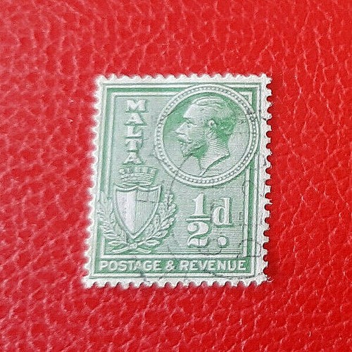 Malte 1927 king george v - malte, and