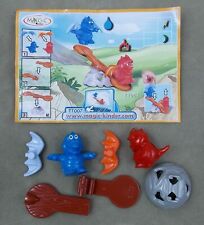 TT007 Dragons Sur Balancoire + BPZ Kinder Surprise Italie 2007/2008