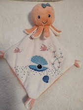 Doudou plat Pieuvre Poulpe