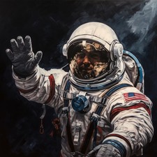🚀🌌 Russian Cosmonaut