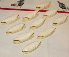 ANCIENNE SCULPTURE AFRICAINE ANCIEN PORTE COUTEAUX FORME CROCODILE /NO BRONZE