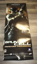 PLV  splinter cell affiche sortie du jeux playstation 2 sony