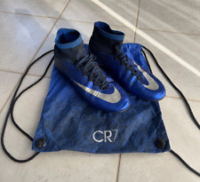 Nike Mercurial Superfly 4 CR7 Natural Diamond Blue ACC Football Cleats Carbone