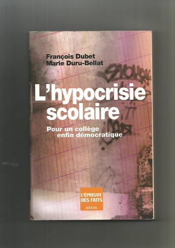 Hypocrisie scolaire pour un - pour,