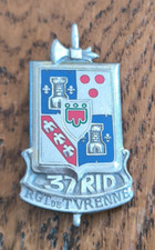 Insigne 37° RIA Régiment