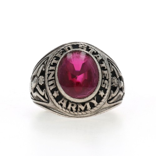 Vintage bague homme armée - vintage,