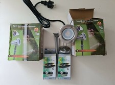 2 Spot Jardin à piquer A LED "AREV TECHNIQ" 5 WATT GU 10 LED  IP 44