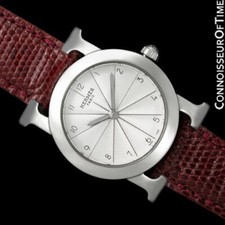 HERMES Heure H Ronde Acier