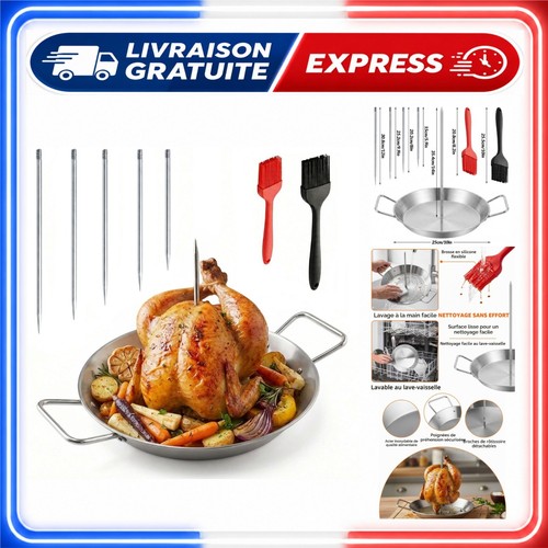 Brochettes verticales barbecue - brochettes,