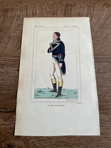 Gravure ancienne costume n91 - gravure,