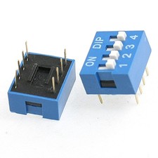 10 Pcs 2.54mm Brai 4 Position