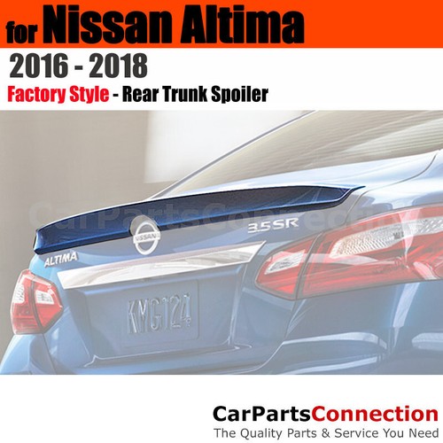 Painted rear trunk spoiler - painted, for