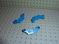 3 x LEGO Bleu Plate 1 x 4