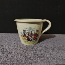 Antique Large Terracotta Mug