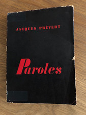 paroles jacques prévert 1954
