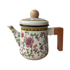 Cafetière émaillée avec