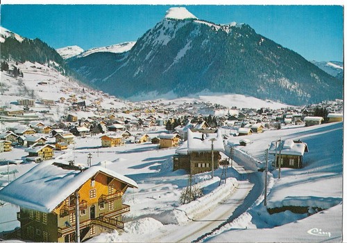 Morzine vue panoramique - morzine,