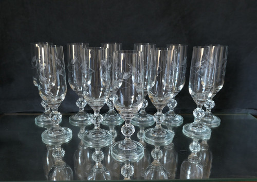 Lot flutes champagne - 11,