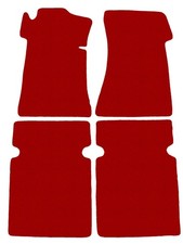 Rouge tapis de sol pour