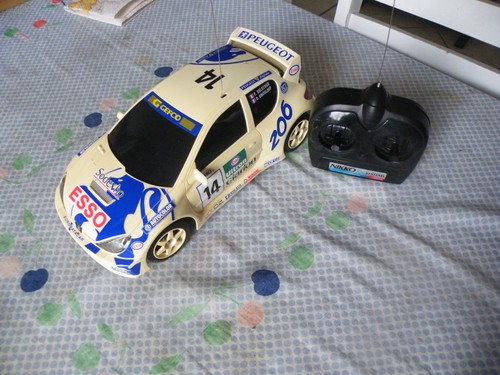 Nikko peugeot 206 wrc avec - nikko, rc