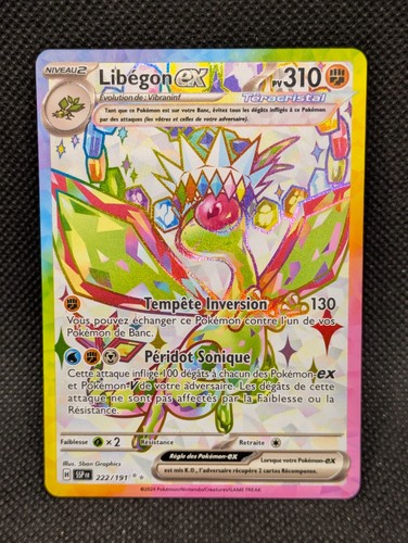 Carte pokemon libegon - carte, ex