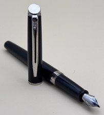 Crayon Plume Ancien Waterman Paris Hémisphère Black 