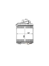 RADIATOR FOR JOHN DEERE  AL156285 AL157246 AL157248 AL163359 AL164429 AL164431