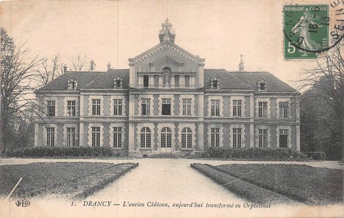 Cpa drancy ancien château - cpa, l'ancien