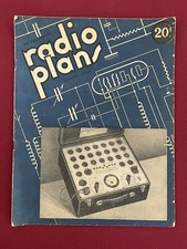 Revue Magazine Livre ancien Les Documents RADIO PLANS Quatrième Cahier 1946