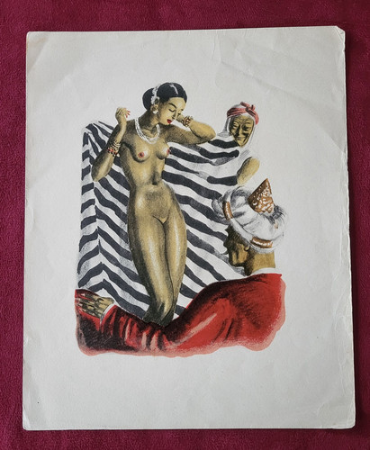 Dessin erotique ancien scene - erotique,